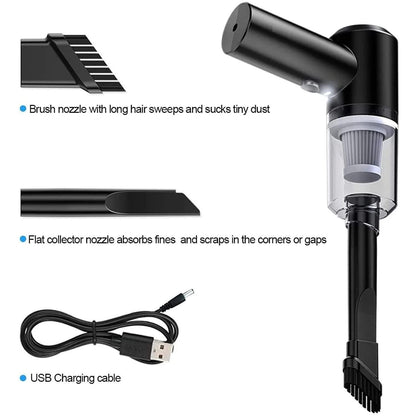 Vacuum Cleaner with Rechargeable Battery